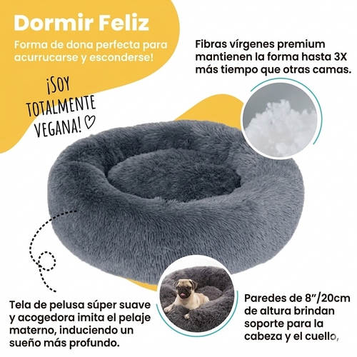 Cama relajante para perros -Dile adiós al estrés